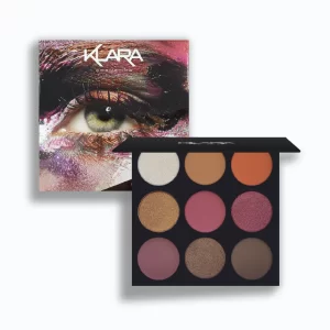 Klara 9 eyeshadow palette DESERT ROSE